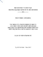 Tác Động Của Trách Nhiệm Xã Hội Và Cấu Trúc Vốn Chủ Sở Hữu Đến Rủi Ro Kiệt Quệ Tài Chính Doanh Nghiệp Niêm Yết Trên Thị Trường Chứng Khoán Việt Nam..pdf