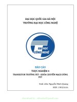 Báo Cáo Thực Nghiệm 4 Transistor Trường Fet Khóa Chuyển Mạch Dùng Fet.pdf
