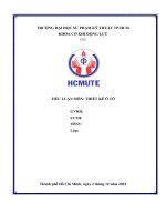 Tiểu Luận Thiết Kế Ô Tô.docx