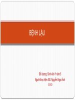Bệnh lậu bệnh lây truyền qua đường tình dục