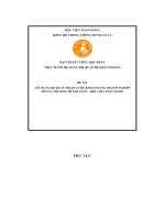 (Tiểu luận) đề tài xây dựng hệ quản trị quan hệ khách hàng doanh nghiệptrung tâm mma thanh xuân   học viện toán sơ đồ