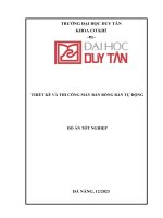 KHÓA LUẬN TỐT NGHIỆP - ĐỒ ÁN CÁ NHÂN - BÁO CÁO - ĐỒ ÁN NHÓM V.V