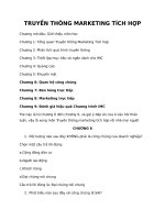 Trắc nghiệm truyền thông mkt tích hợp phần 2 trên 2