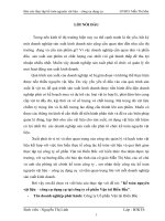 Kế toán nguyên vật liệu   công cụ dụng cụ tại công ty cổ phần vận tải biển bắc