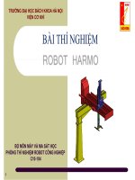 Bài thuyết trình bài thí nghiệm robot và harmo