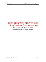 Kiến thức nền chuyên sâu về dự toán xây dựng