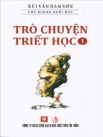 Trò Chuyện Triết Học - Bùi Văn Nam Sơn (Tập 1).Pdf