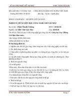 Thuyết minh đồ án công nghệ chế tạo máy thiết kế quy trình công nghệ gia công chi tiết càng gạt trục thẳng
