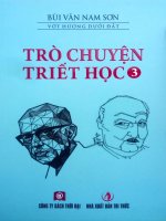 Trò Chuyện Triết Học - Bùi Văn Nam Sơn (Tập 3).Pdf
