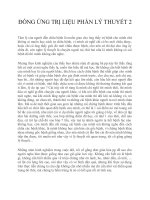 Đồng Ứng Trị Liệu Phần Lý Thuyết 2.Docx