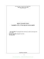 skkn mới nhất skkn ứng dụng dạy học tích hợp vào một số nội dung môn toán thpt