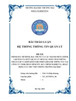 Bài Thảo Luận Nhóm 4 Htttql.docx