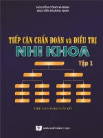 Tiếp cận chẩn đoán và điều trị Nhi khoa (tiếp cận theo lưu đồ) (Tập 1) (xuất bản lần 3 - 2022)