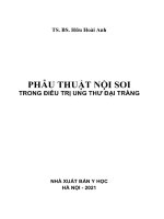 Phẫu thuật nội soi trong điều trị ung thư đại tràng - Hữu Hoài Anh (2021)