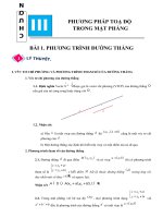 Hướng dẫn giải chi tiết tài liệu “Toán 10  Bài 19: Phương trình đường thẳng  Lý thuyết + Phần đề bài tạp (Kết nối tri thức với cuộc sống)