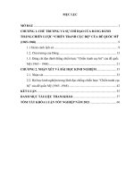 Đảng lãnh đạo chống chiến lược “chiến tranh cục bộ của đế quốc mỹ từ năm 1965 đến năm 1968”