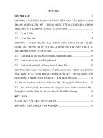 Khóa luận   tác động của cạnh tranh chiến lược mỹ  trung quốc tới cục diện địa chính trị khu vực châu á  thái bình dương giai đoạn 2010 2020 và một số đối sách của việt nam