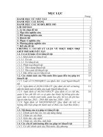 Khóa luận   thực trạng trợ giúp trẻ khuyết tật tại quận cầu giấy, hà nội