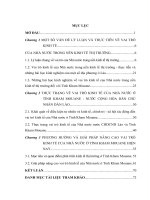 Khoa luan  vai trò kinh tế của nhà nước trong nền kinh tế thị trường ở tỉnh kham mouane   nước cộng hòa dân chủ nhân dân lào
