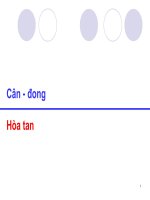 Bài giảng Kỹ thuật sản xuất các dạng thuốc