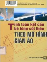Tính toán kết cấu bê tông cốt thép theo mô hình giàn ảo