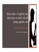 Đánh giá  Thiết kế nghiên cứu khoa học