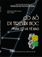 Cơ sở di truyền học tế bào và phân tử