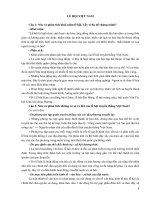 Đề cương lễ hội việt nam