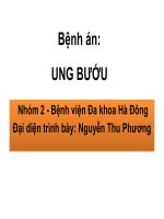 Ba Ung Bướu Nhóm 2 - Hà Đông.pptx