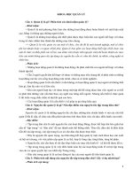 Đề cương khoa học quản lý   2024