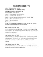 Trắc nghiệm marketing dịch vụ phần 1 trên 3