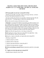 Tư tưởng Hồ Chí Minh nội dung ôn tập chương 1,2