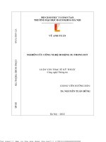 Nghiên ứu công nghệ di động 5g trong iot