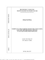 Nghiên ứu công nghệ đo chuyển hóa năng lượng gián tiếp trên bệnh nhân thở máy và xây dựng phần mềm tính toán