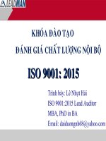 Dao Tao Iqa 9001 2015.Ppt