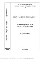 Nghiên ứu công nghệ mạng thế hệ sau ngn