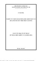 Nghiên ứu thiết kế hệ thống điều khiển phân tán (dcs) cho nhà máy nhiệt điện na dương