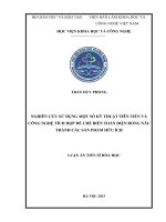 Nghiên cứu sử dụng một số kỹ thuật tiên tiến và công nghệ tích hợp để chế biến toàn diện rong nâu thành các sản phẩm hữu ích