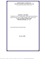 Nghiên ứu quá trình khâu mạh quang ủa hệ nhựa epoxyđianao su thiên nhiên lỏng hứ hoá