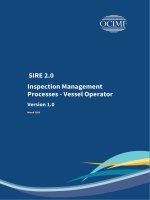 Sire 2.0 Inspection Management Processes - Vessel Operator - Version 1.0.Pdf