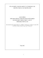 Giáo trình phương pháp thí nghiệm (nghề trồng trọt và bảo vệ thực vật   trung cấp)
