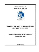 Nghiên Cứu, Thiết Kế Và Chế Tạo Mô Hình Nhà Thông Minh.docx