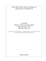 Giáo trình vi sinh vật truyền nhiễm (nghề chăn nuôi thú y   trung cấp)