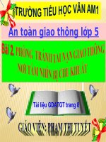 Bai 3 Duong Giao Thong An Toan.ppt