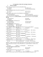 Câu Hỏi Đề Cương Ôn Tập Học Kì Sinh 10.Docx