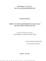 Nghiên Ứu Xây Dựng Mô Hình Mùi Ủa Một Số Loại Rau Gia Vị Truyền Thống Việt Nam.pdf