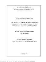 Xá Định Á Thông Số Ấu Trú Ủa Đường Dây Truyền Tải Điện Lạnh.pdf