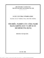 Tìm Hiểu, Nghiên Ứu Ông Nghệ Mạng Không Dây Và Đề Xuất Mô Hình Ứng Dụng.pdf
