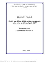 Nghiên ứu hế tạo và khảo sát tính hất điện ủa màng mỏng sắt điện không hì bszt
