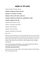 Tn và tl hành vi tổ chức phần 1 trên 2